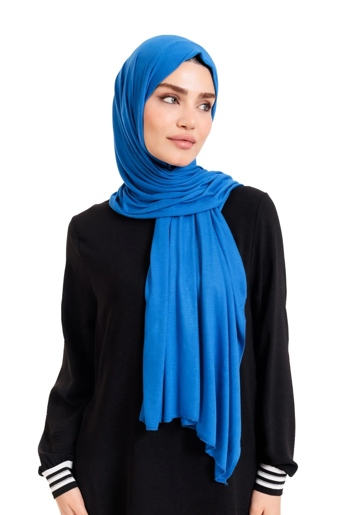 Likralı Penye Şal