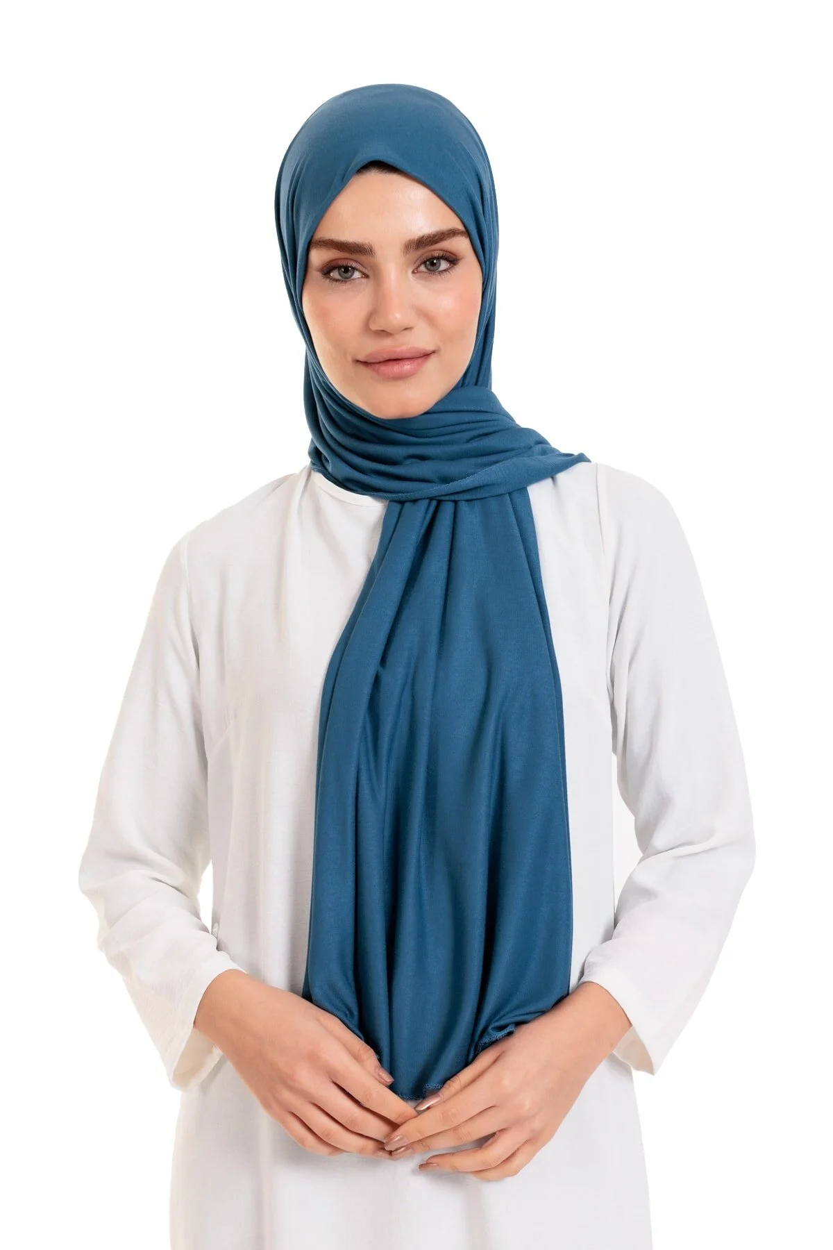 Likralı Penye Şal