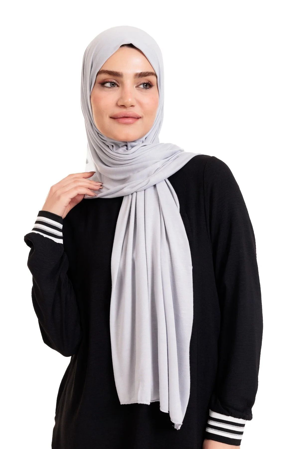 Likralı Penye Şal