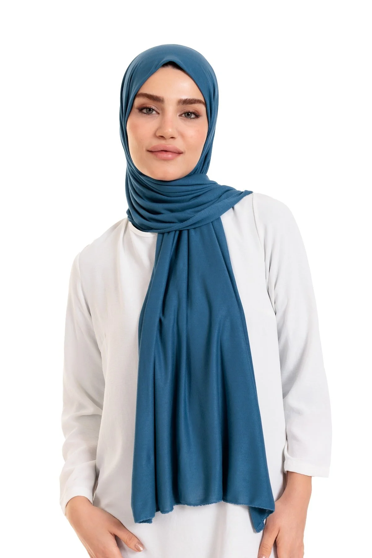 Likralı Penye Şal