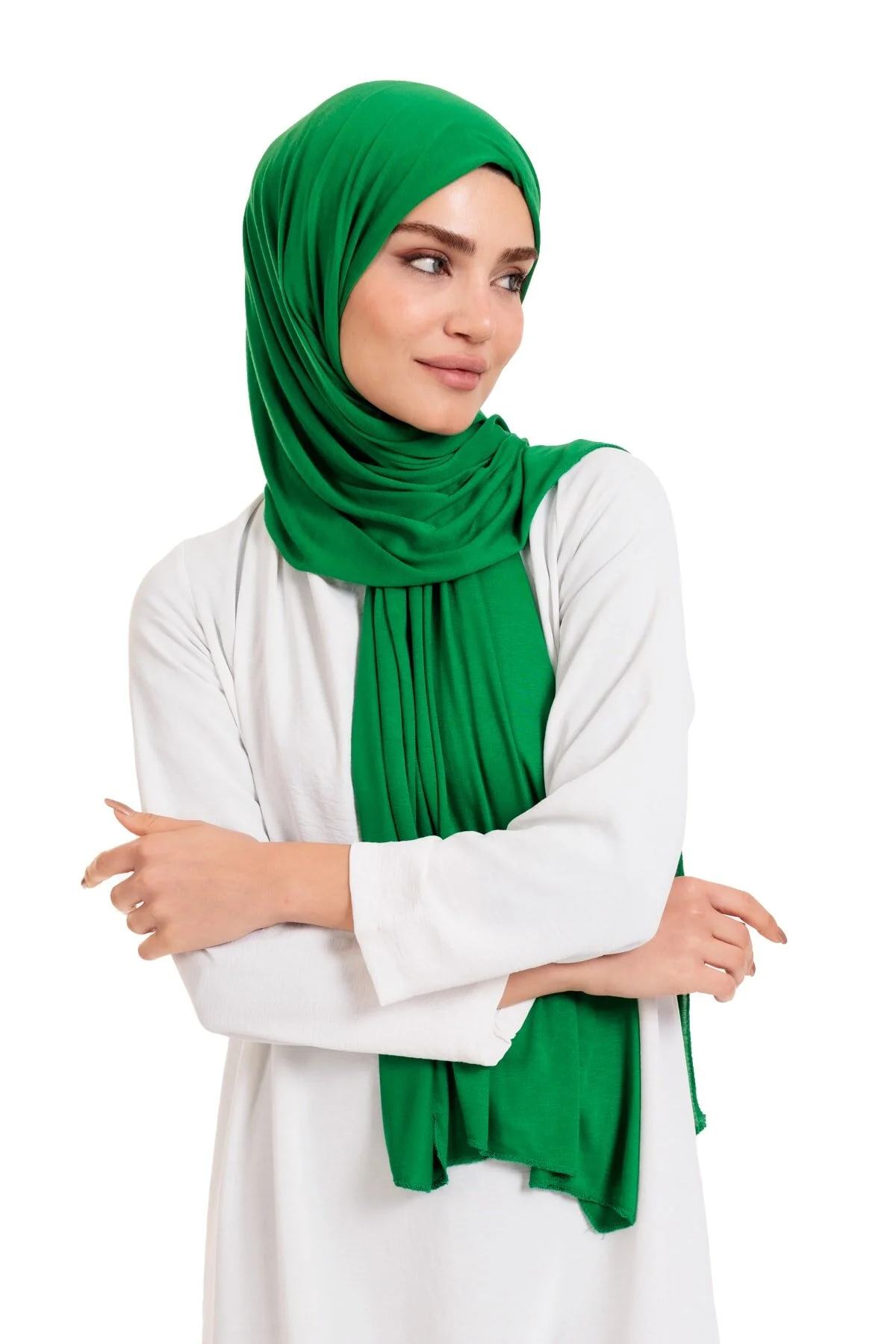 Likralı Penye Şal
