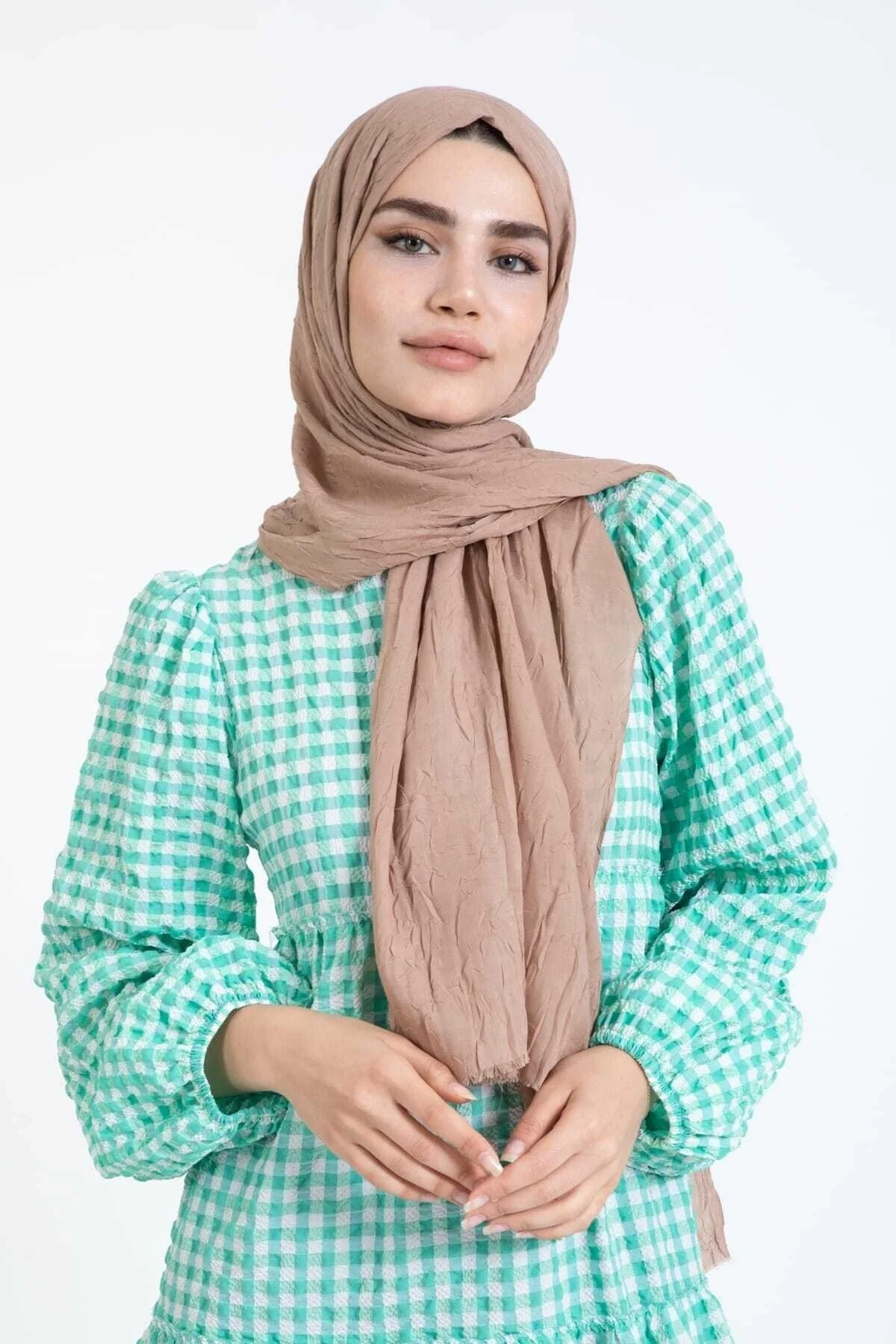 Vizon Bambu Kraş Şal