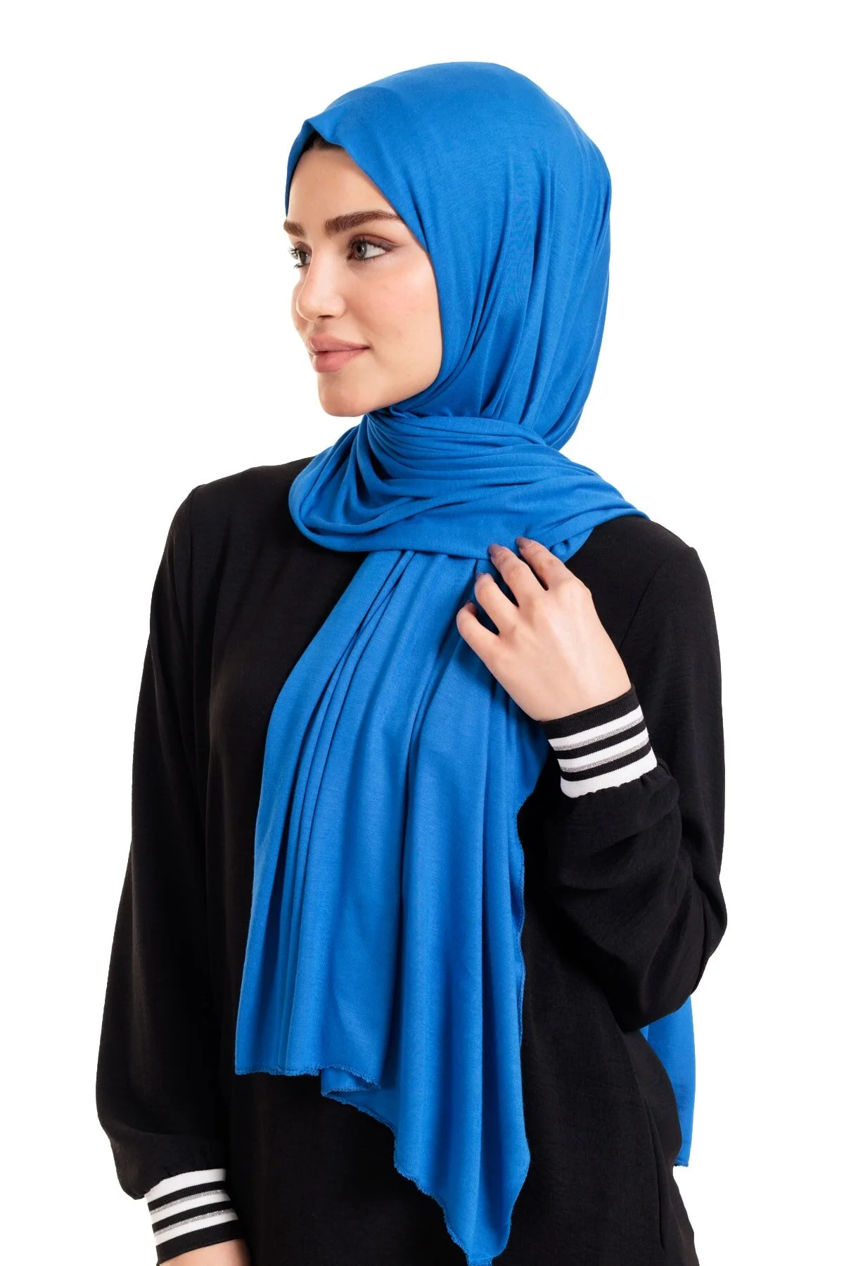 Likralı Penye Şal